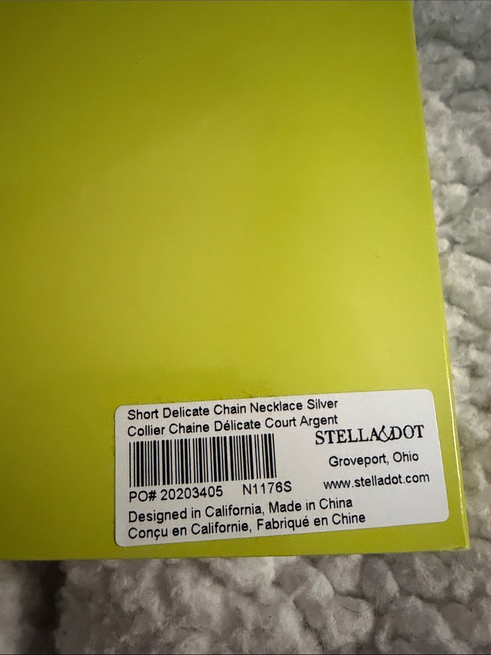 Stella & Dot Silver Paperclip Link Necklace - Picture 5 of 9